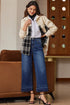 Raw Hem High Waist Straight Leg Loose Jeans